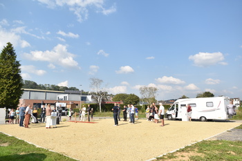 Aire de camping-car à Hamoir